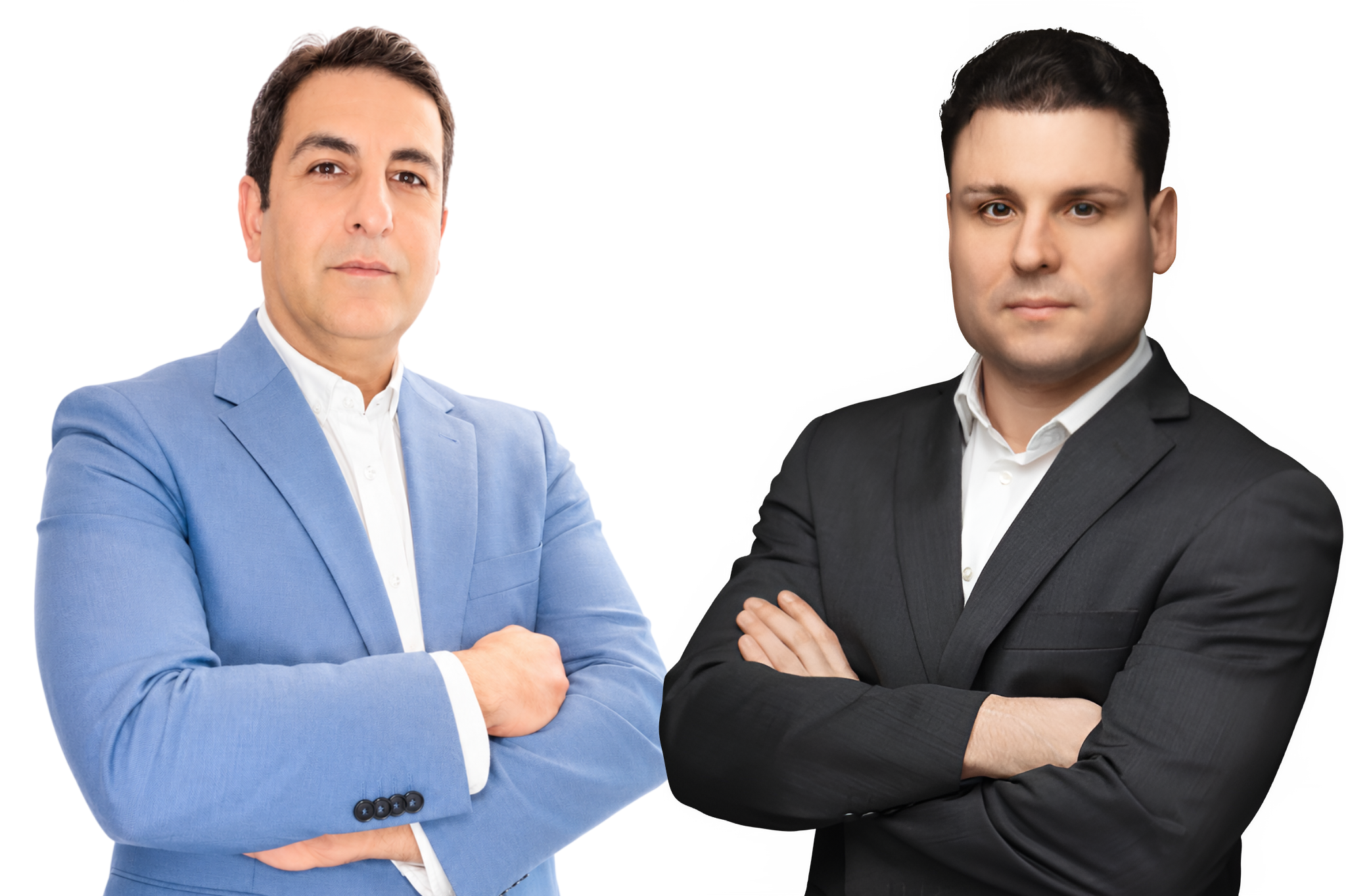 Ehsan Astani und Marcel Hahn