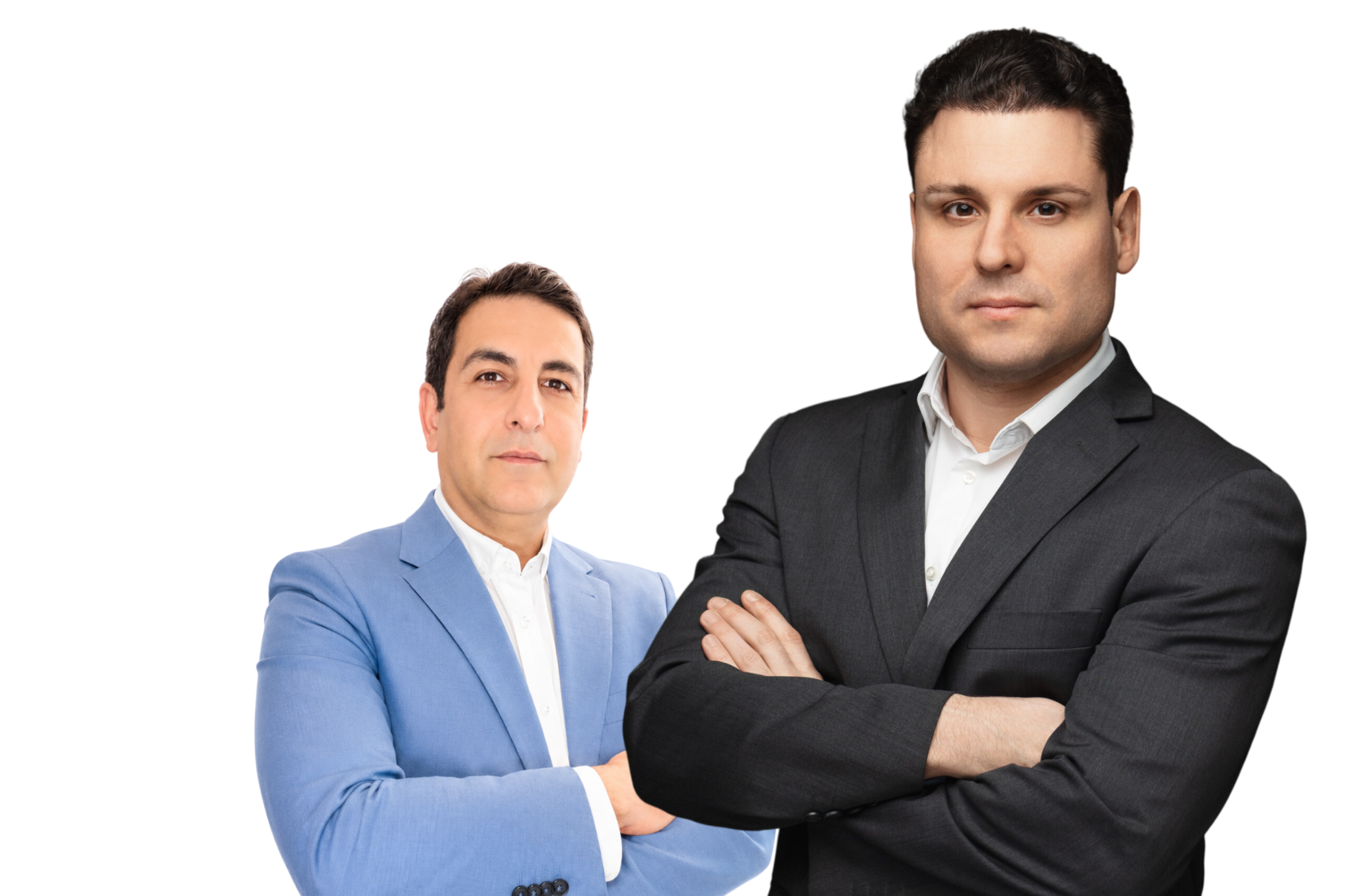 Ehsan Astani und Marcel Hahn